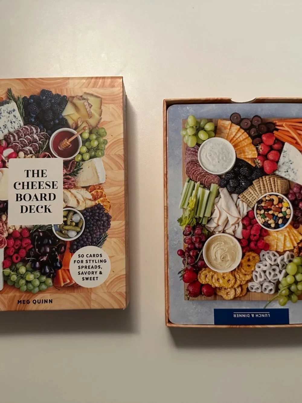 The Cheese Board Deck: 50 Cards For Styling Spreads, Savory, and Sweet